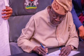 Bola Ahmed Tinubu Signs Electoral Act Amendment Bill into Law (February 18, 2026)