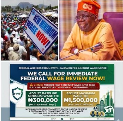 N300,000 Minimum Wage in Nigeria: Workers Demand Salary Increase